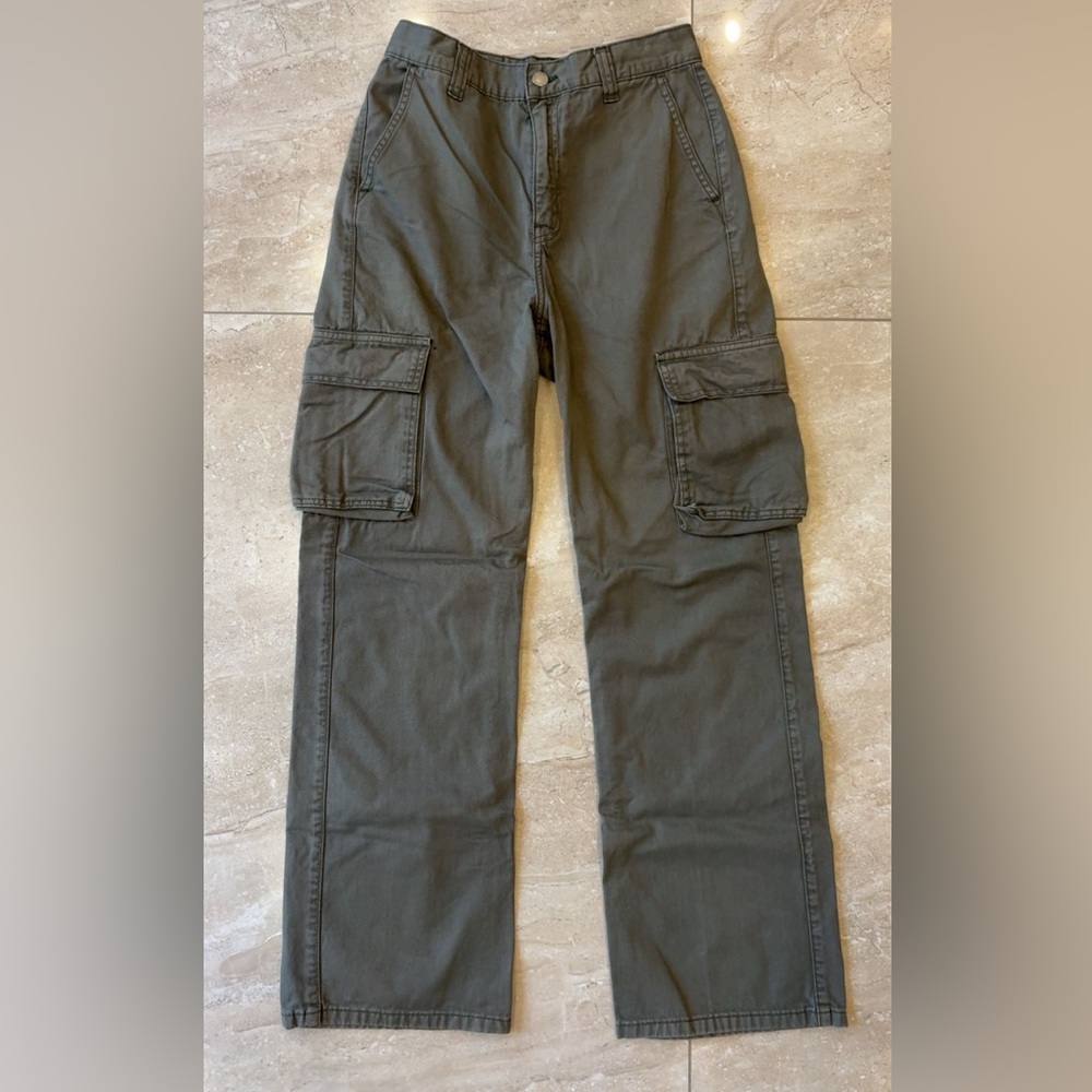 DrDenim Women's Cargo Pants - Khaki